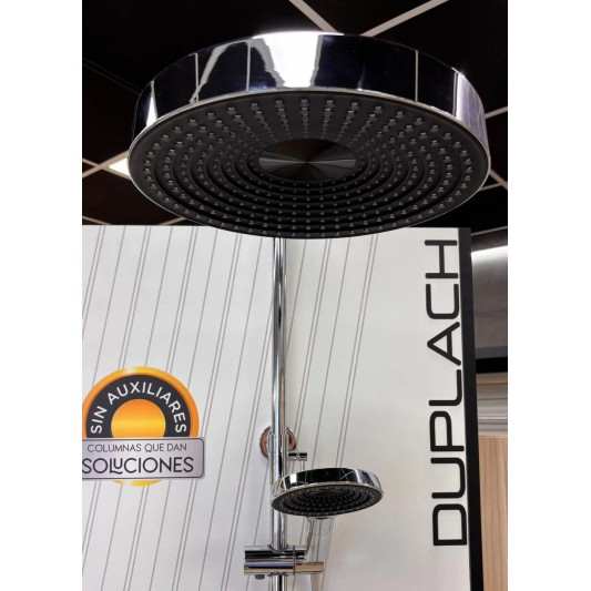 NILO Columna de baño-ducha con repisa de cristal templado de Duplach 2