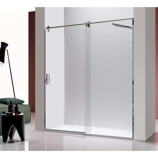 Mampara Slim de Kassandra | Inox brillo | Bañoweb