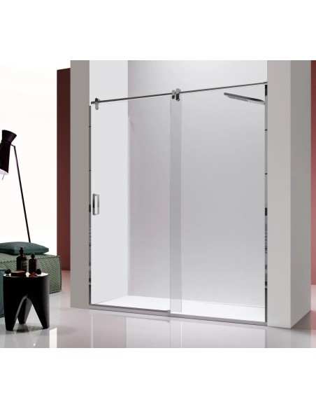 Mampara Slim de Kassandra | Inox brillo | Bañoweb