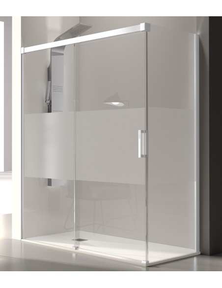 Mampara Frontal Kassandra GLASÉ GS102 Blanco