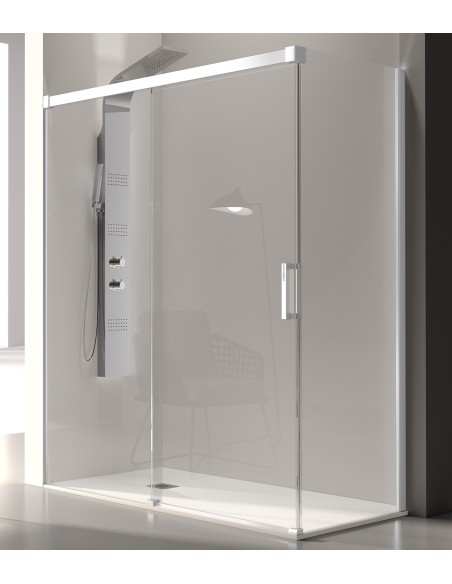 Mampara Frontal Kassandra GLASÉ GS102 Blanco