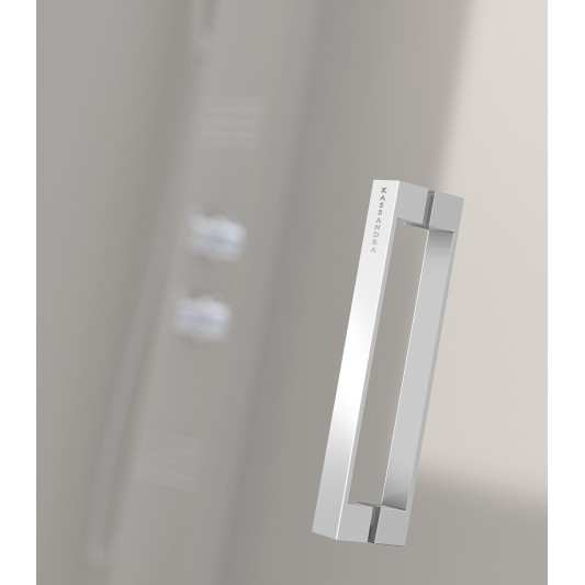 Mampara Frontal Kassandra GLASÉ GS100 Blanco 2