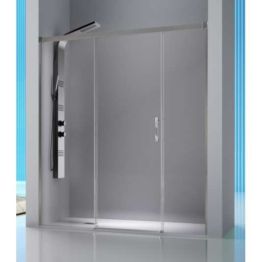 Mampara ducha frontal Sugar SU107 Plata Brillo A MEDIDA