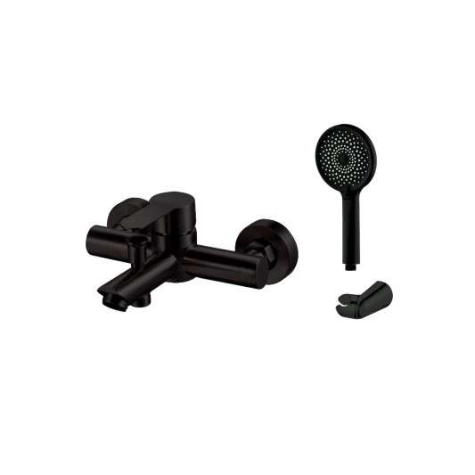 Grifo de bañera Iony negro 3283N