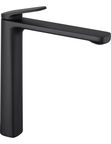 Grifo de lavabo alto Lazio negro 3241NG