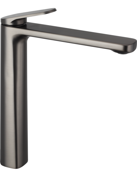 Grifo de lavabo alto Lazio titanio 3241T