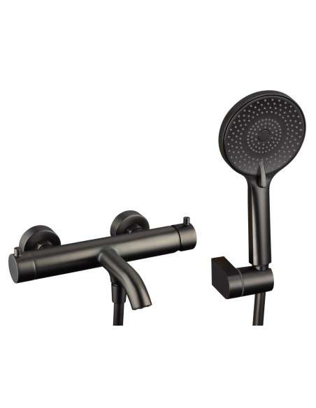 Grifo de bañera Lazio titanio 3243T