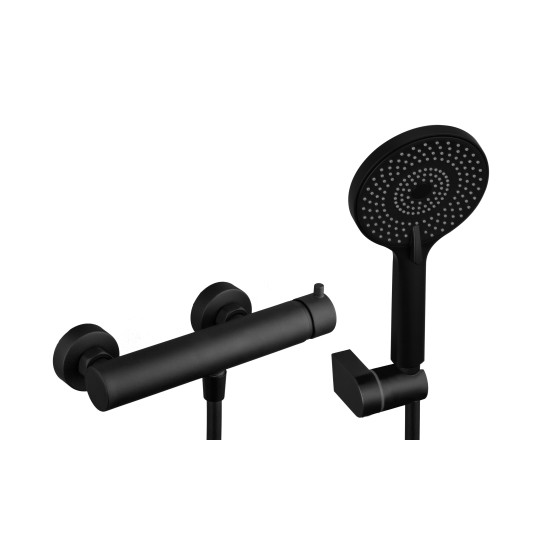 Grifo de ducha Lazio negro 3244NG