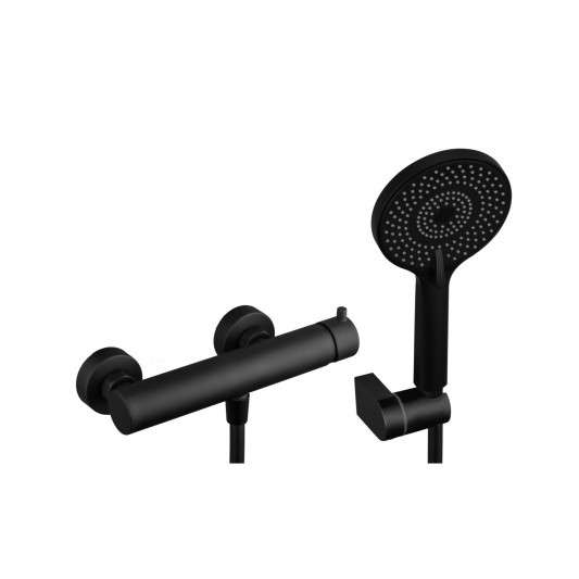 Grifo de ducha Lazio negro 3244NG