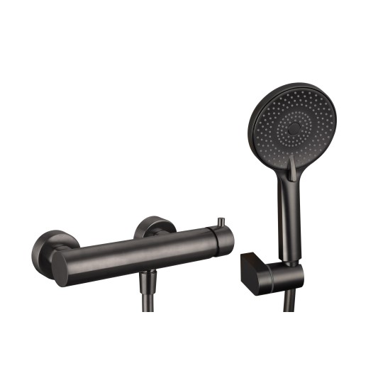 Grifo de ducha Lazio titanio 3244T