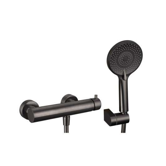 Grifo de ducha Lazio titanio 3244T
