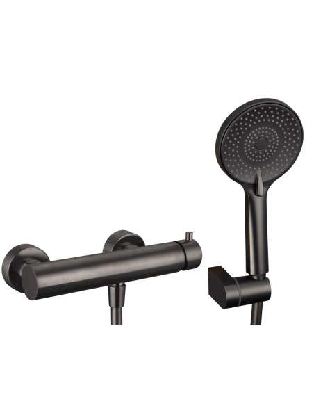 Grifo de ducha Lazio titanio 3244T