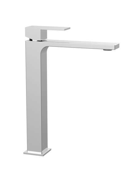 Grifo de lavabo de caño alto Orion cromo 3016