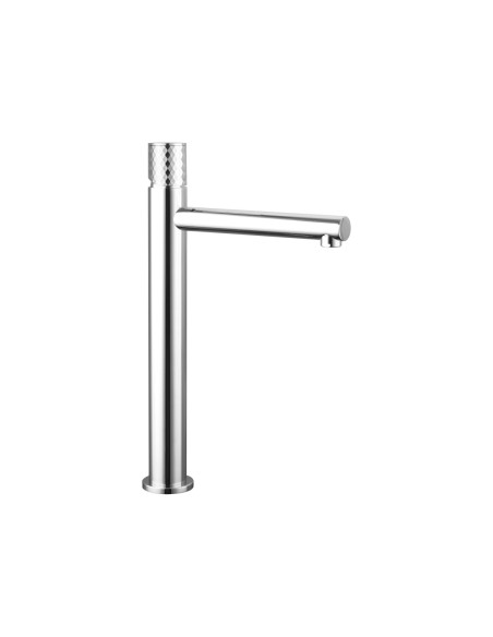 Grifo de lavabo de caño alto Radio cromo 3226