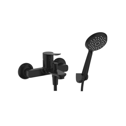 Grifo de bañera RHIO negro 3168NG