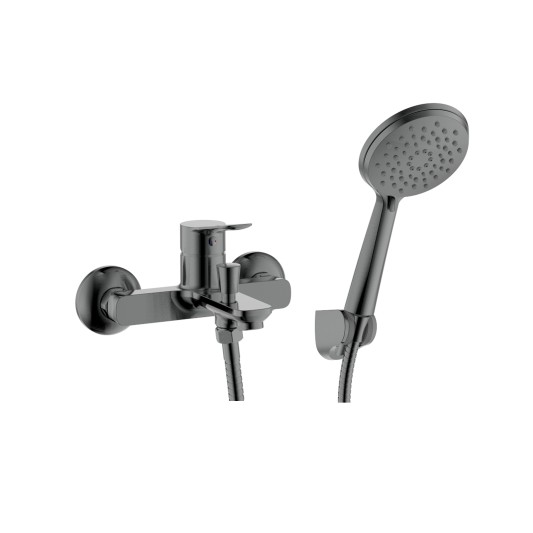 Grifo de bañera RHIO titanio 3168T