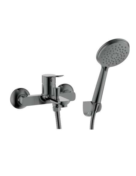 Grifo de bañera RHIO titanio 3168T