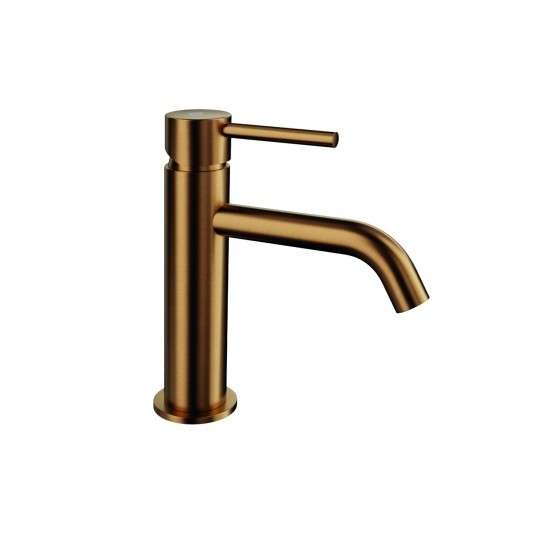 Grifo de lavabo Sirio cobre cepillado 3170CB