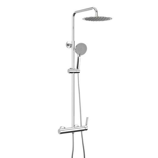 Columna de ducha monomando Inverter R cromo con maneta Rhio/Tarsio 3080RHIO