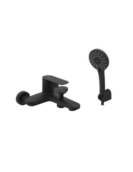 Grifo de bañera Cassio negro mate 3072