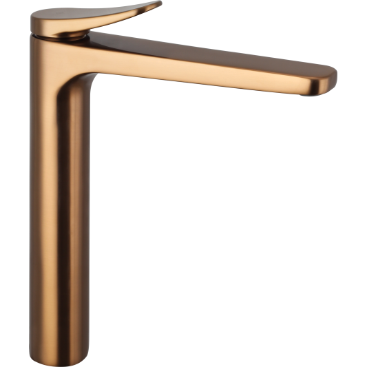 Grifo de lavabo de caño alto Clio cobre 3246CB