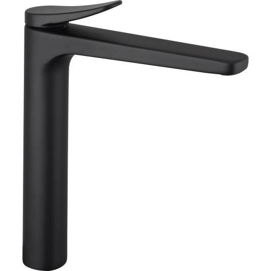 Grifo de lavabo de caño alto Clio negro 3246NG
