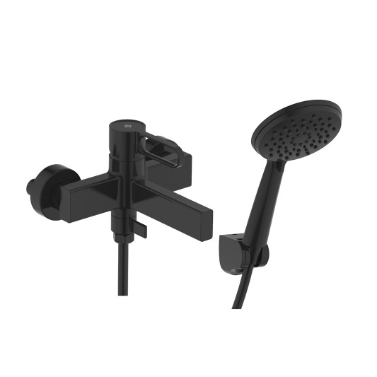 Grifo de bañera Dior negro 3128