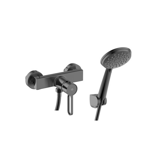 Grifo de ducha Dior titanio 3134