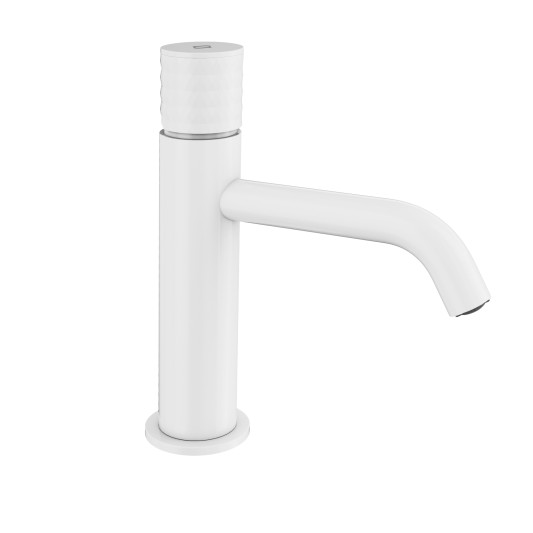 Grifo de lavabo Helios blanco 3218BL