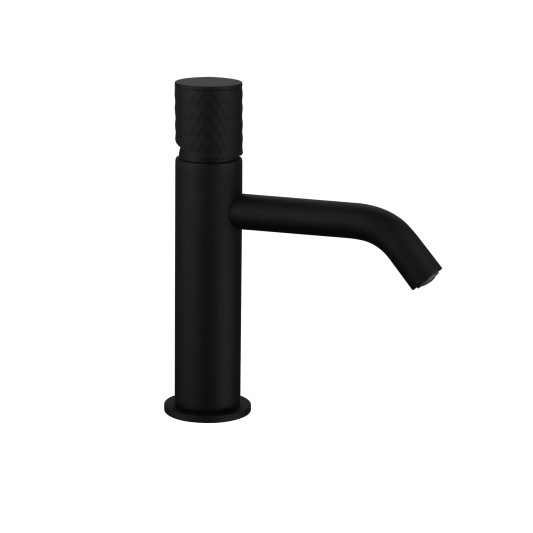 Grifo de lavabo Helios negro mate 3218NG