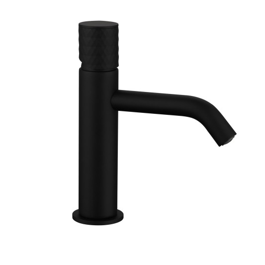 Grifo de lavabo Helios negro mate 3218NG