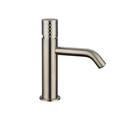Grifo de lavabo Helios níquel cepillado 3218NK