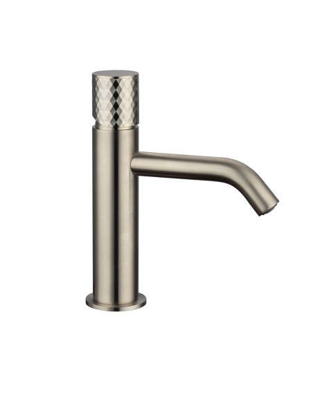 Grifo de lavabo Helios níquel cepillado 3218NK