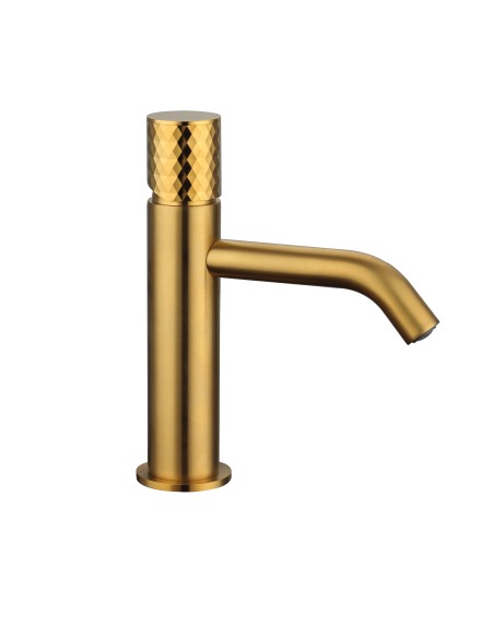Grifo de lavabo Helios oro cepillado 3218OR