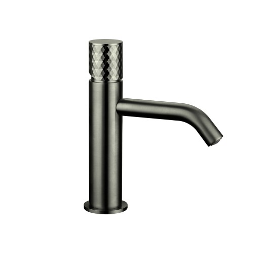 Grifo de lavabo Helios titanio 3218T