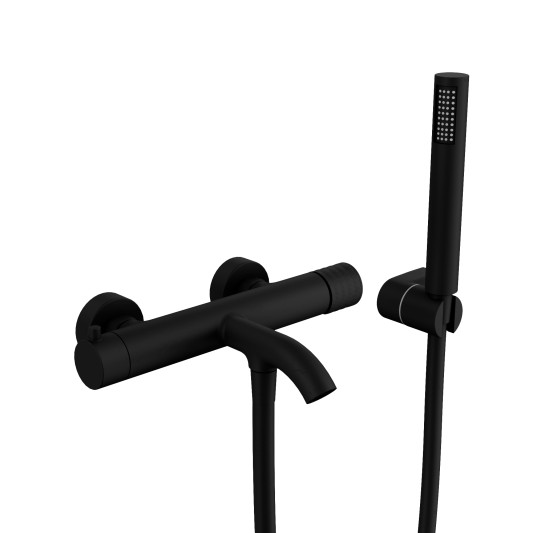 Grifo de bañera Helios negro mate 3223NG