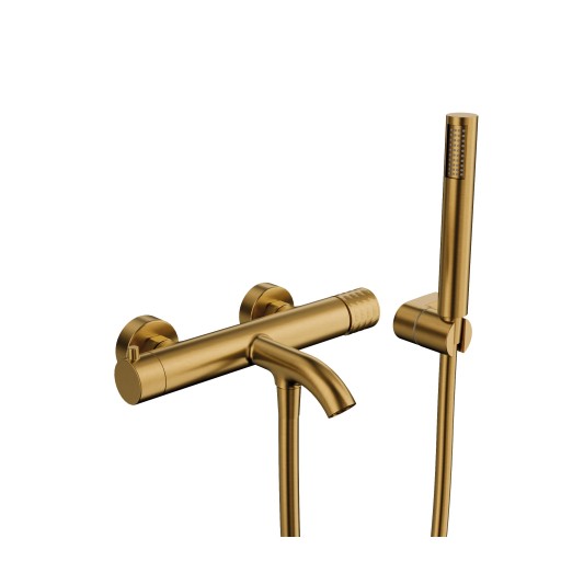 Grifo de bañera Helios oro cepillado 3223OR