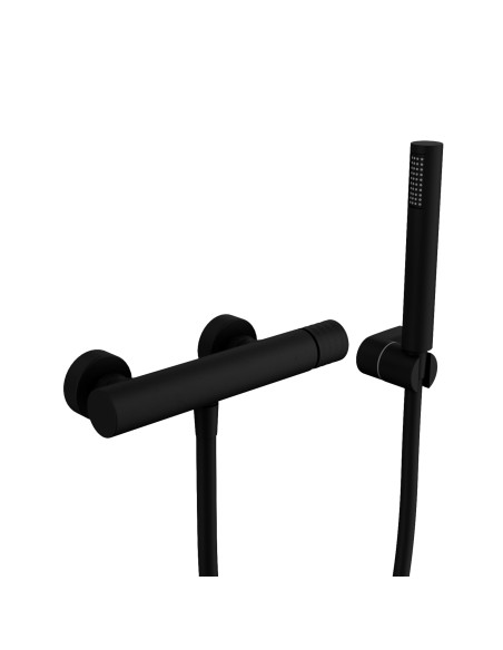 Grifo de ducha Helios negro mate 3224NG