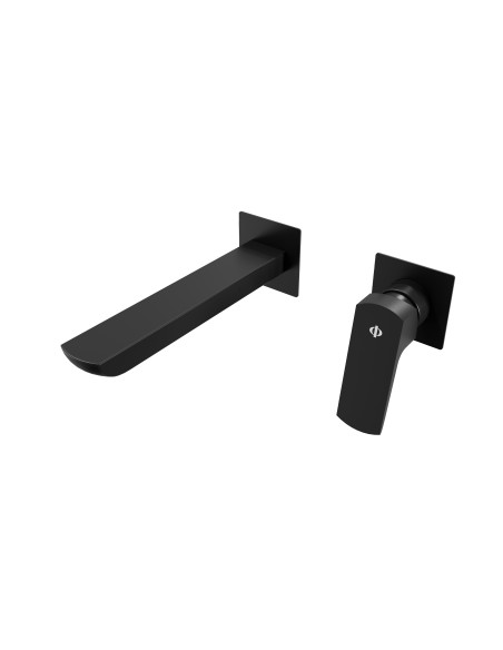Grifo de lavabo empotrado Marriot negro 3252NG