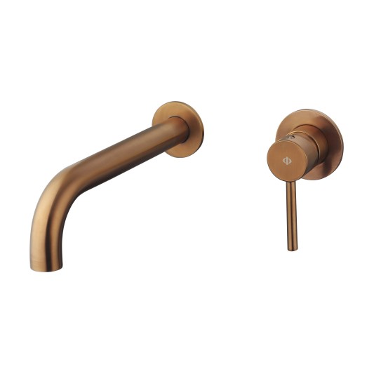 Grifo de lavabo empotrado Sirio cobre 3190CB