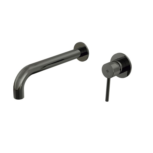 Grifo de lavabo empotrado Sirio titanio 3190T