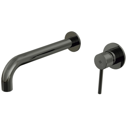 Grifo de lavabo empotrado Sirio titanio 3190T
