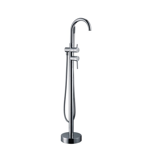 Grifo de bañera exenta Round cromo 3090