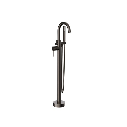 Grifo de bañera exenta Round titanio cepillado 3090T