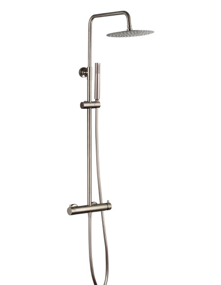 Columna de ducha monomando Inverter Unik níquel cepillado 3295NK
