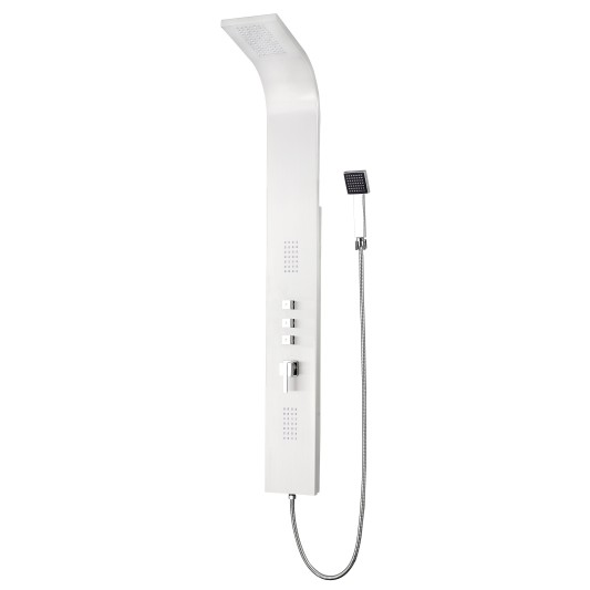 Columna de hidromasaje Gocta blanca 0521