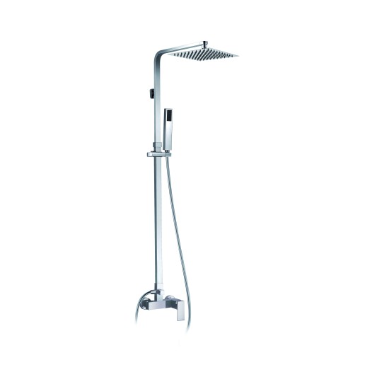 Columna de ducha monomando Quadra cromo 3013