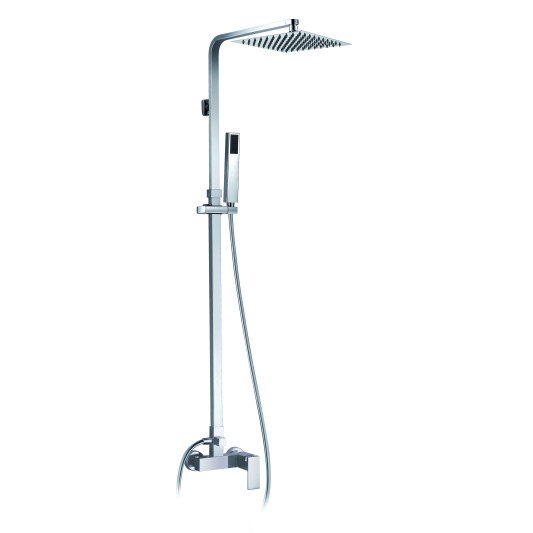 Columna de ducha monomando Quadra cromo 3013