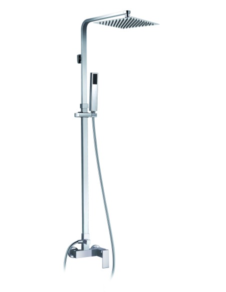 Columna de ducha monomando Quadra cromo 3013