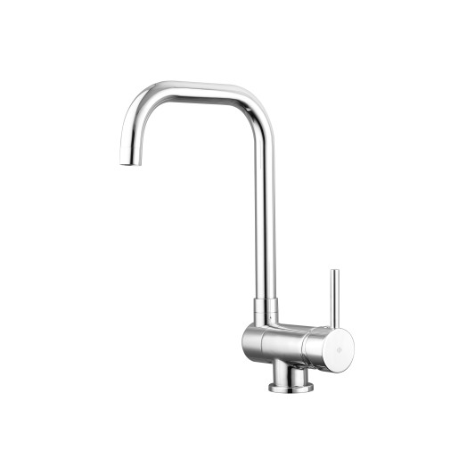Grifo de cocina abatible Alexia cromo 3233